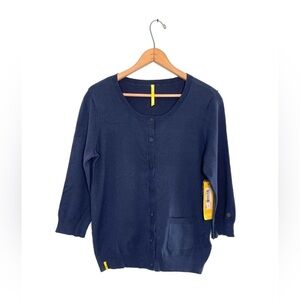 Lolë Cotton Cardigan Sweater